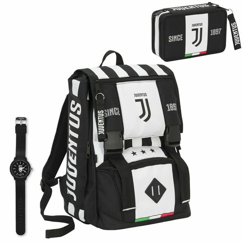 Juventus School Pack Zaino Seven con Astuccio Completo e Orologio Lowell  2019 | eBay