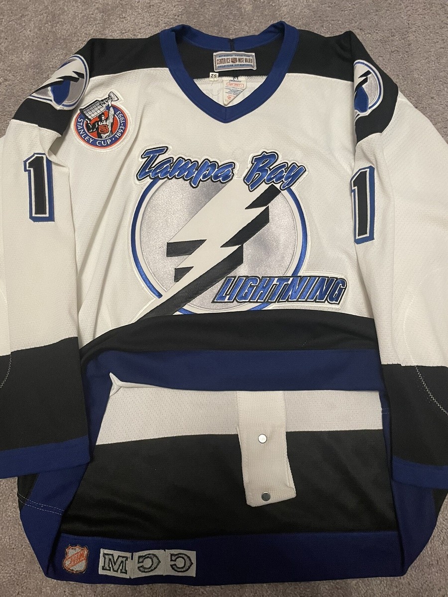 CCM Tampa Bay Lightning Inaugural Young Authentic Hockey Jersey