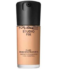 M.A.C Studio Fix Fluid SPF 15 Broad Spectrum SPF 15 Foundation N6 1 Oz 30 ML NIB