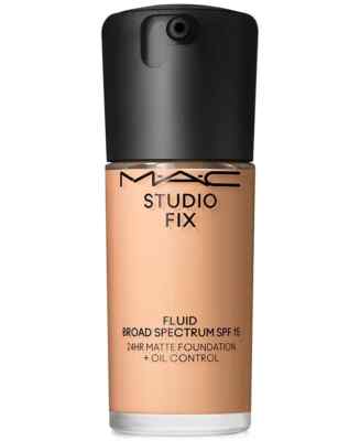 M.A.C Studio Fix Fluid SPF 15 Broad Spectrum SPF 15 Foundation N6 1 Oz 30 ML NIB