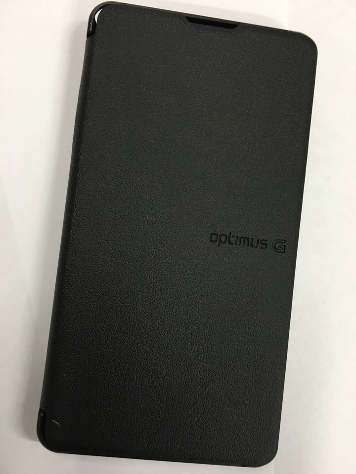 Funda Carcasa LG Optimus G Equipada Abatible CCF-140 en Negro Original Nueva y Sellada Foto 4 de 4