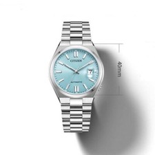 CITIZEN Automatic Mechanical Light Blue Dial Men's Watch NJ0151-88M