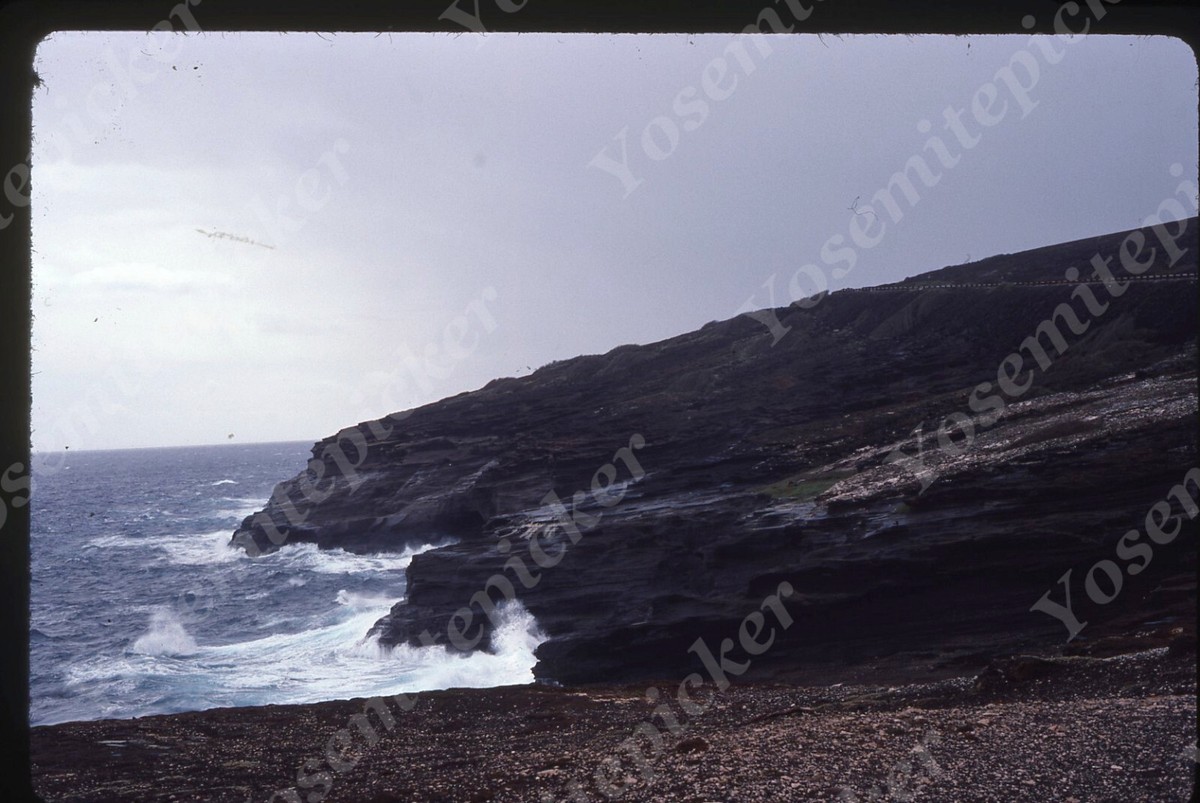 sl89 Original slide 1970's Hawaii Koko Head beach 582a | eBay