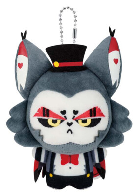 ぬいぐるみ hasu Bandai Hazbin Hotel Husk Plush Doll Mascot Chibigurumi Japan