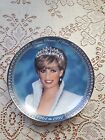 Vtg Princess Diana commemorative Collector plate Franklin Mint Fine Porcelain
