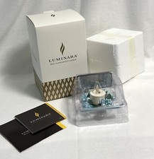 Luminara Flameless Tea Light Candle Berry Gla...