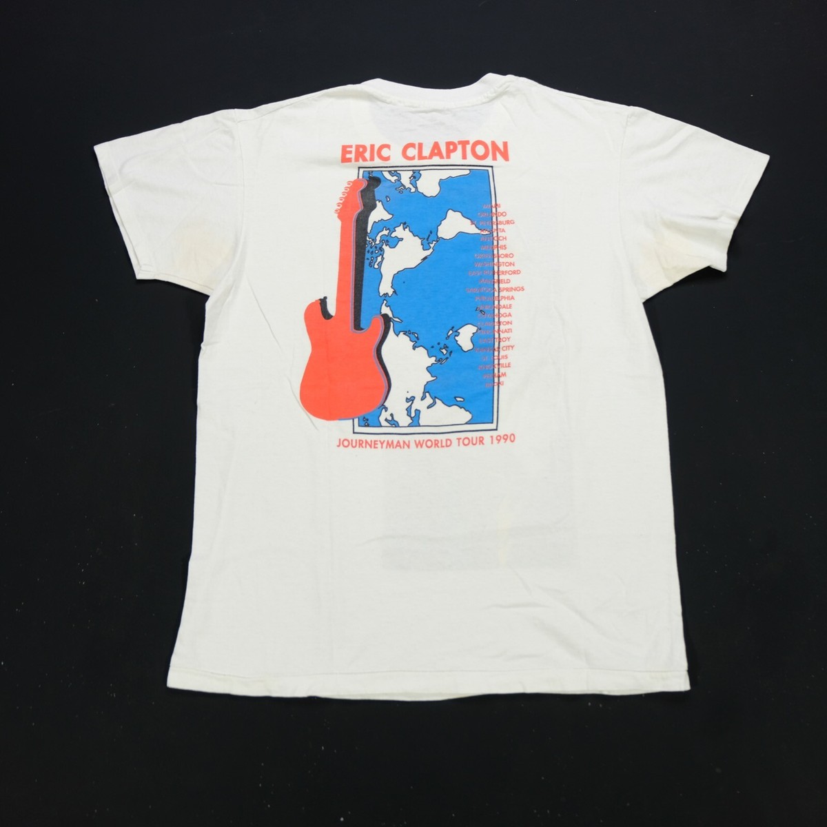 Rare VTG Eric Clapton Journeyman World Tour 1990 Single Rare VTG Eric Clapton Journeyman World Tour 1990 Single