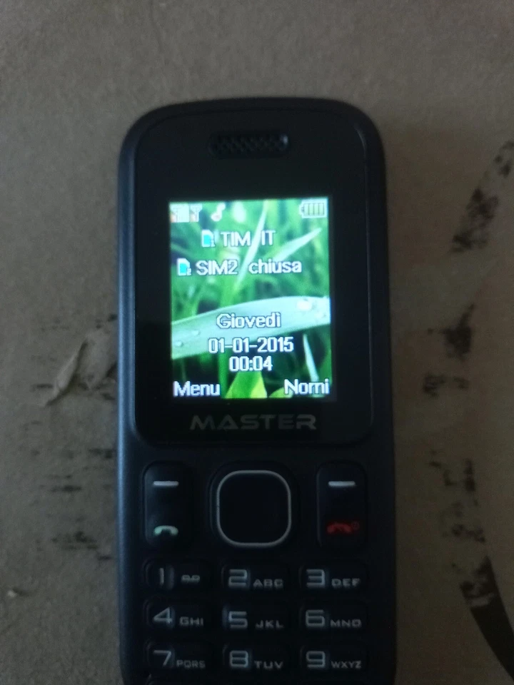 MASTER MF015 - CELLULARE DUAL SIM - ORIGINALE RARO DA COLLEZIONE - Immagine 2 di 4