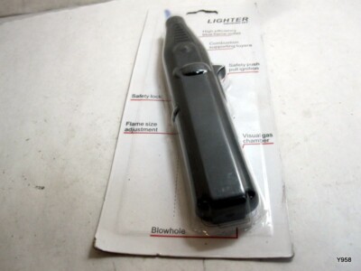 Handheld Jet Flame Torch Lighter Blue Flame Fire Blaze Lighter Refillable