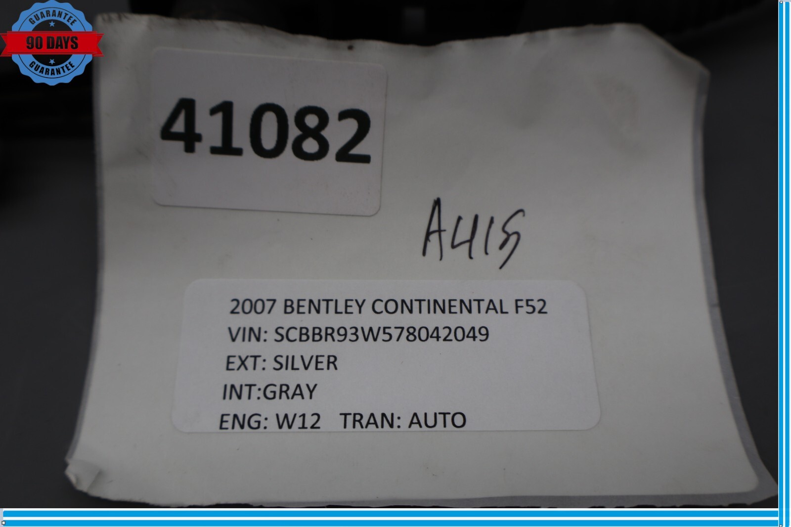 Bentley Continental 2006-2012 Rear Right Ride height sensor