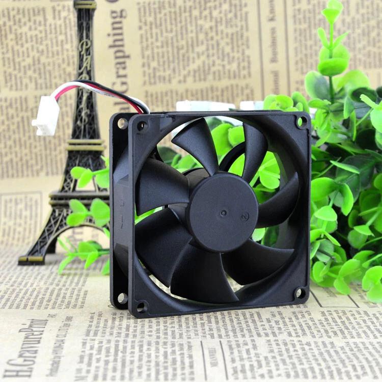 1pc ADDA AD0812XB-A73GP 8025 8CM DC12V 0.55A 3-wire Cooling Fan - Image 4 of 4