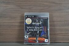 White Knight Chronicles II (Sony PlayStation 3, 2011) Complete CIB Tested