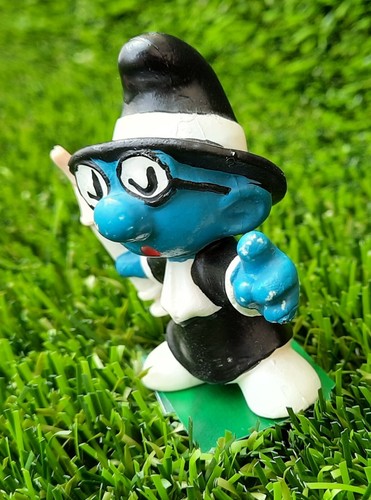 Schlümpfe Quacksalber Schlumpf 20075 Doktor Arzt Spritze Peyo Bully 1970/80er - Bild 2 von 7