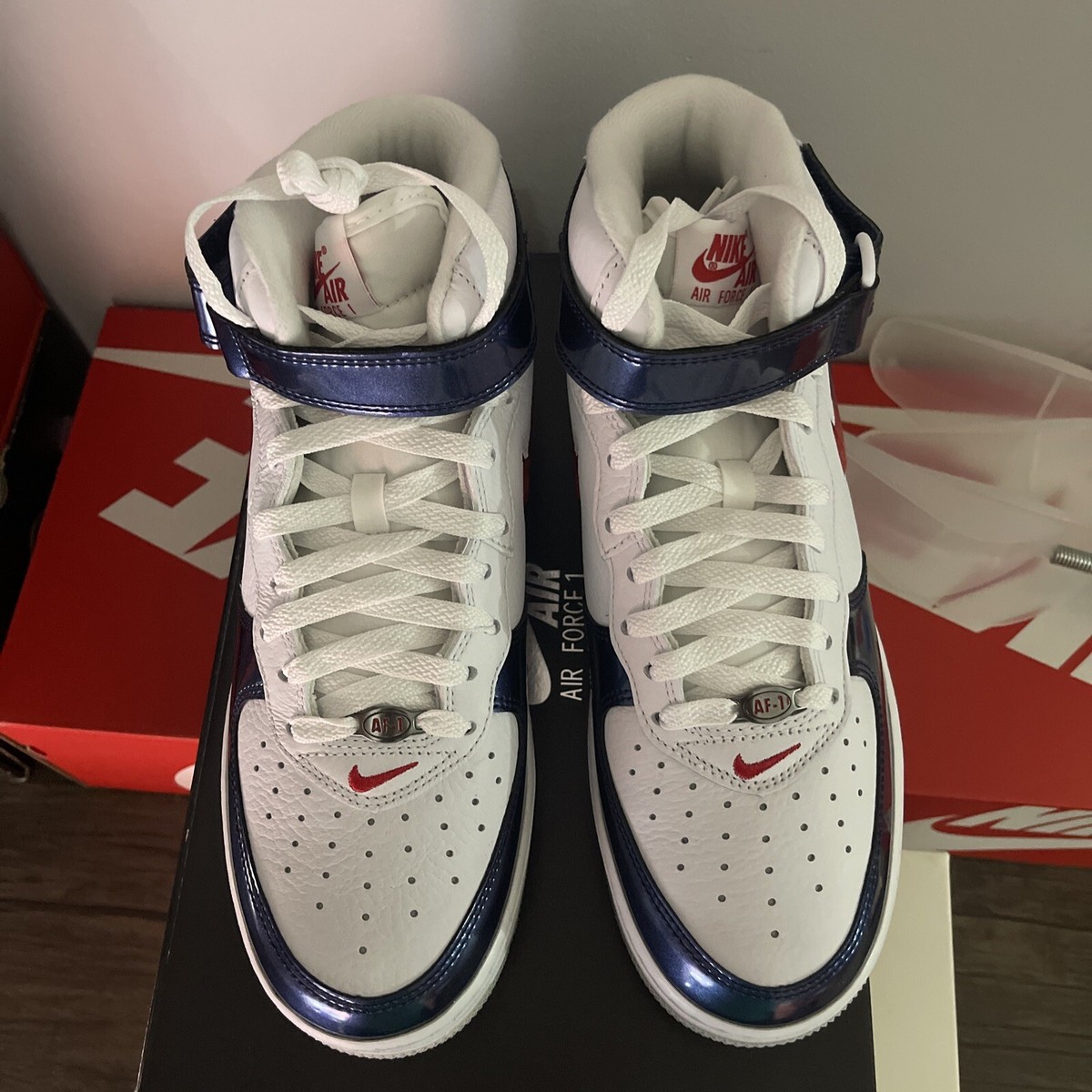 Nike Air Force 1 Mid Independence Day USA MEN Size 9 WOMEN
