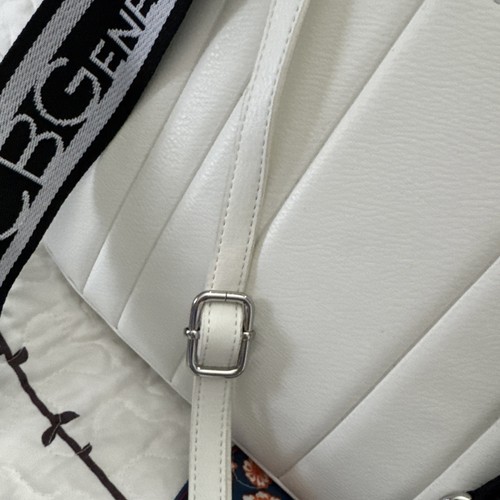 NWT BCBGeneration Shoulder Bag Purse Optic White Vegan Leather MSRP $88 - Bild 6 von 9