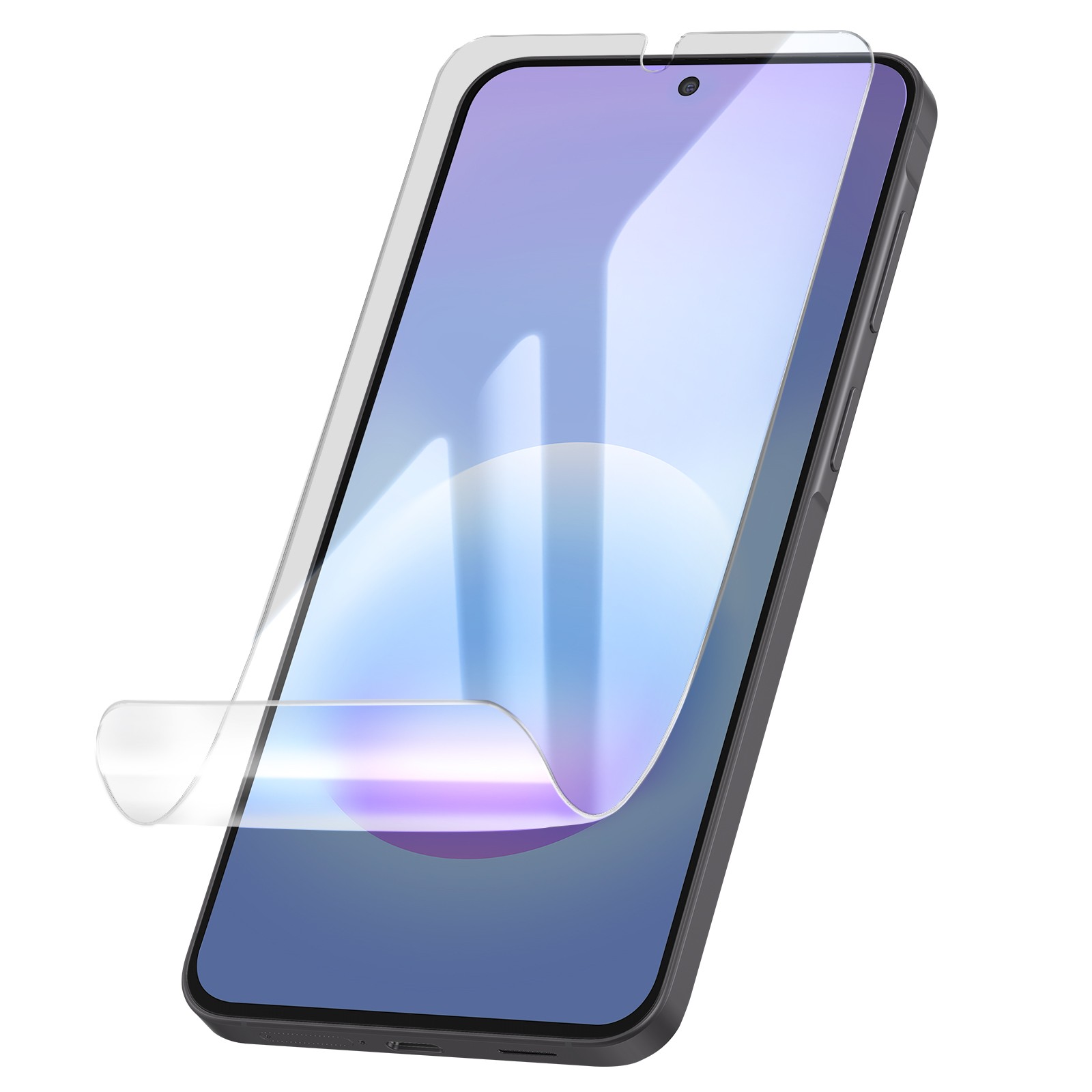 Verre souple Galaxy A57 Forcell incassable et ultra fin pour preserver le tactile
