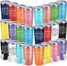 24 Sets Thank You Gifts May You Be Proud W/ Keychain 20 oz Stainless Steel