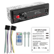 MP3 Player One DIN Car Stereo Radio Audio In-...