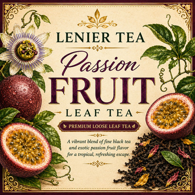 Passion Fruit Handmade 8oz Really Fresh China flavored black leaf tea