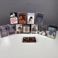 12 x Music Cassettes Including Michael Jackson , John Lennon Status Quo