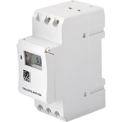 TRU COMPONENTS TRU-DTS-AHC16A Betriebsspannung: 230 V/AC Wechsler Zeitschaltuhr