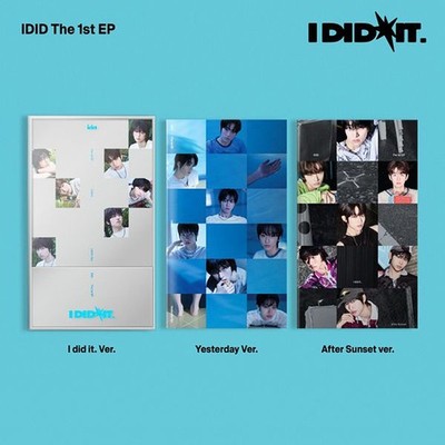 IDID [I DID IT] 1st Mini Album 2 Ver SET/2 CD+2 Photo Book+4 Card+2 Poster+2 POB