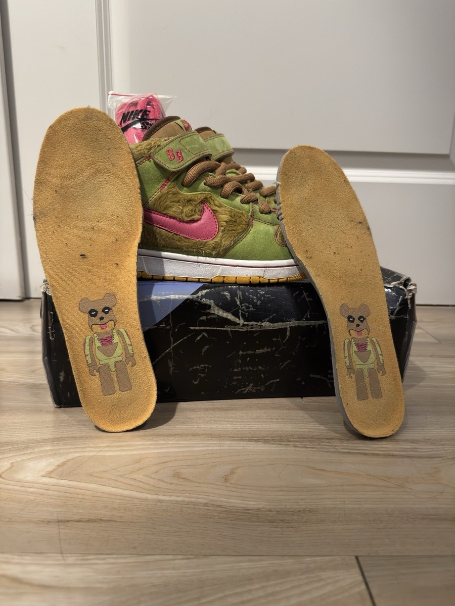 Nike Dunk Mid Premium SB Three Bears Mama Bear Green Pink Brown