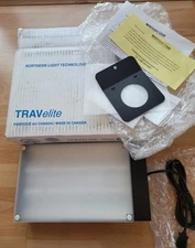 Bright Light Therapy Northern Light Tech TRAV elite Light Box 10,000 Lux Works