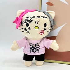 Hello Kitty Travis Scott Billie Eilish Plush Doll Rapper Hot Sale Gift Kids 2024