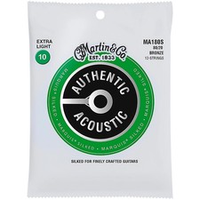 Martin MA180S Marquis 12-String 80/20 Bronze Xtra-Light Acoustic Guitar Strings