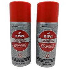 Kiwi Protect All Rain & Stain Repellent Spray 4.25oz 2 Pack Cosmetic Blemishes