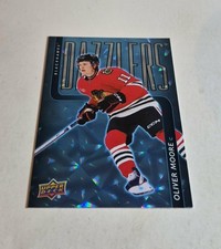 2025-26 Upper Deck Series 2 Hockey Blue Dazzlers Rookie Oliver Moore #DZ-86 NM