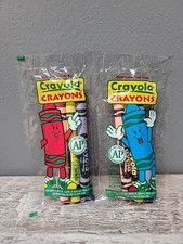 Vintage 1999 Crayola Construction Paper Complimentary Pack of 3 Target Red Blue