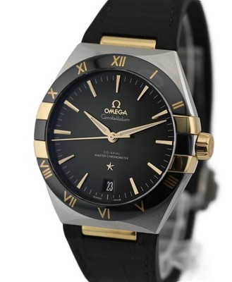 OMEGA Constellation Stahl / Gold Grün 41mm 131.23.41.21.10.001 FULL SET 2026 NEU