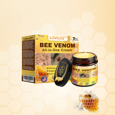 Lovilds Bee Venom All-in-One Cream,Moisturizing & Repair Reduces Blemishes