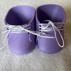 Vintage Cabbage Patch Kid Compatible 3d printed shoes replacement purple