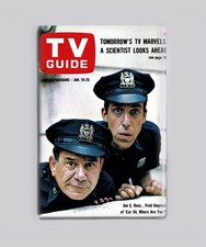 Car 54 Where Are You Joe Ross Fred Gwynne TV Guide 1963 - 2