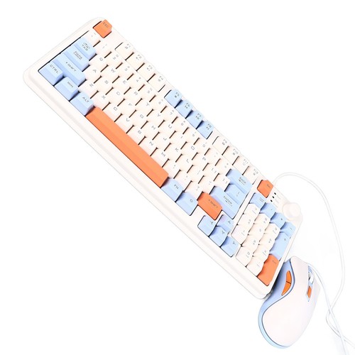 Gaming Keyboard And Mouse Combo Ergonomic Mechanical Feeling USB Wired Comput CB - Afbeelding 5 van 24