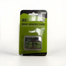 HME SDHC 16GB Memory Card 2 Pack   Class 10