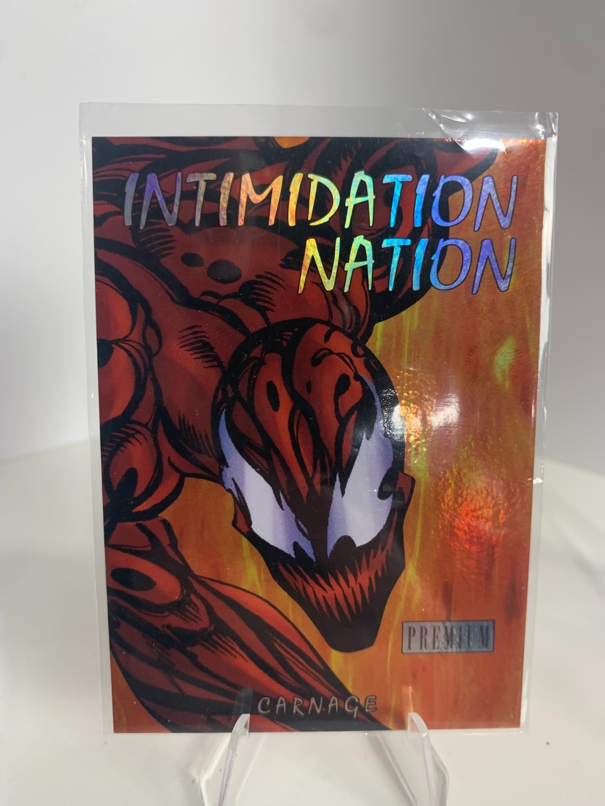 2013 Marvel Fleer Retro - Intimidation Nation - Carnage 18