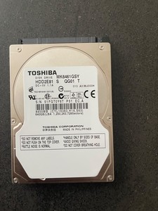 Toshiba DiskDrive MK6461GSY - 2,5" SATA HDD, 640GB