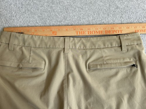 Lululemon Shorts Herren 34 braun khaki hellbraun schmal Commission Golf Chino Performance - Bild 4 von 8