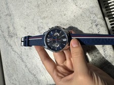 Tommy Hilfiger Herren-Armbanduhr, 46 mm, analog, Quarz, Multifunktionsuhr