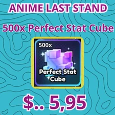 Anime Last Stand -🎲500 Perfect Stat Cube 🎲- Fast Delivery - Roblox