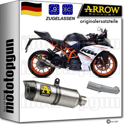 auspuff open titan c thunder arrow fur ktm rc 125 2020 20