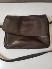 Vintage Leather Co. by Liz Claiborne Brown Leather Crossbody Bag Purse