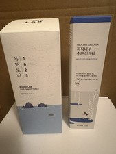 ROUND LAB Birch Juice Moisturizing Sun Cream SPF 50+ PA++++ 50ml+ TONER 200ml