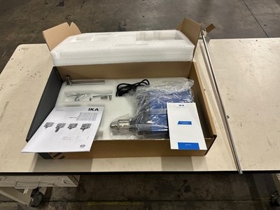 NEW IKA Eurostar 400 DIGITAL Overhead Stirrer EURO-ST 400 D S001