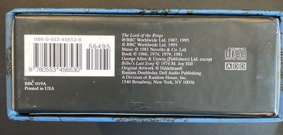 The Lord of the Rings Trilogy by J. R. R. Tolkien 1995, 13 CD | eBay