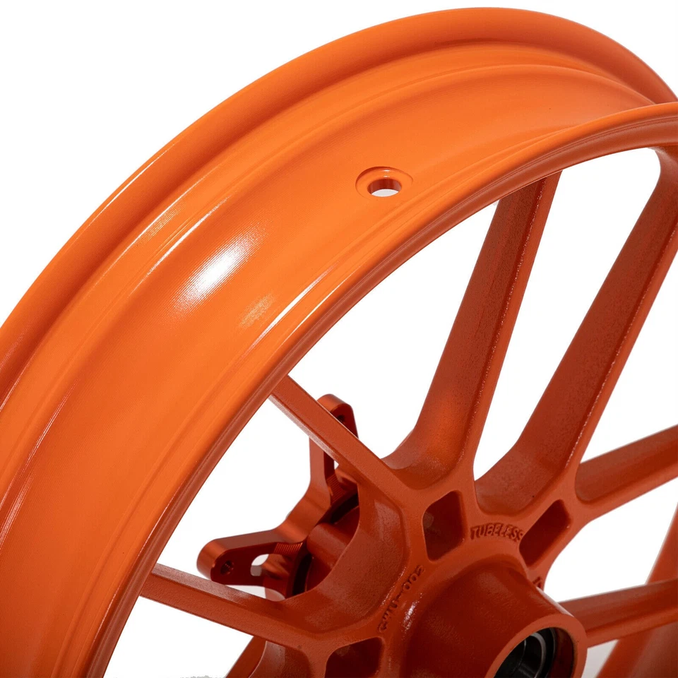 Rueda delantera sin cámara Supermoto de 17" para Husaberg FC FE SX SXF XC-F EXC XC-G 14-24 Foto 4 de 4